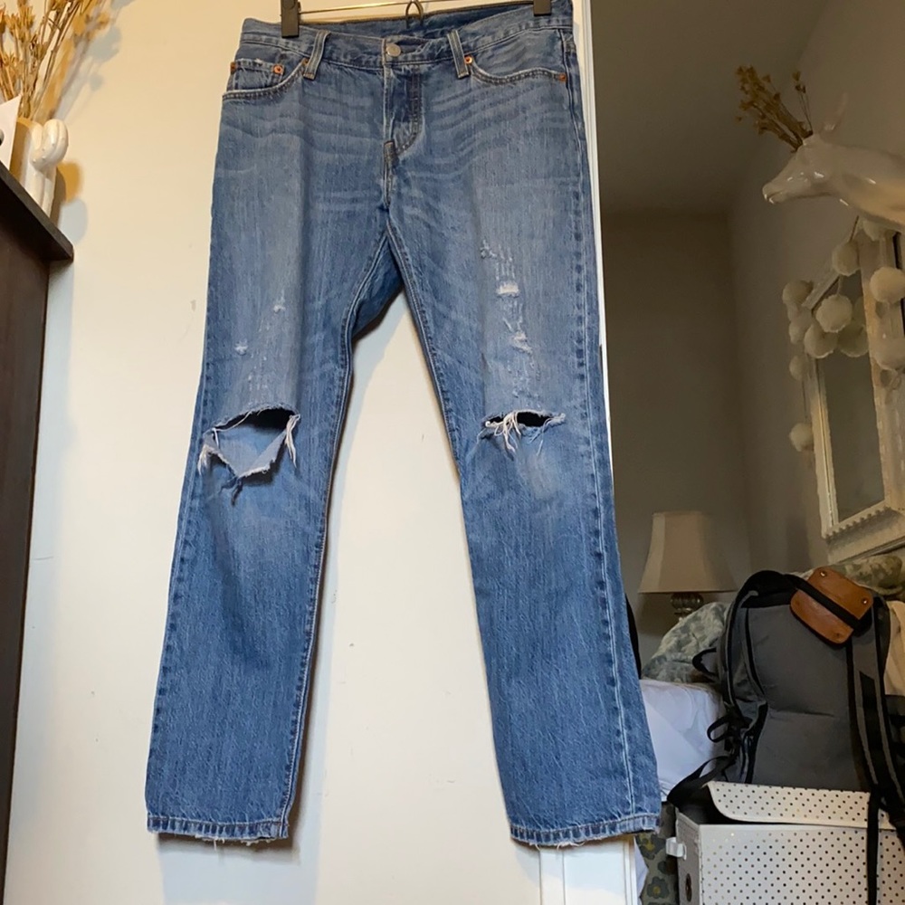 Levi’s 501 low rise jeans